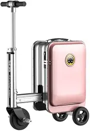 [Airwheel] SE3S Electric Scooter Suitcase - Pink | 20L Innovative Travel Luggage, Motorized Electric Luggage Scooter for Effortless Travel with Removable Battery (Official Dealer in Australia)