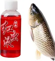 Wezalget Red Worm Liquid Fish Bait | Angling Lure Additive - Scented Red Worm Liquid Attractant for Cod, Trout, Bass, Carp for Fishing Enthusiasts