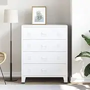 Industrial Drawer Cabinet White 78x40x93 cm Metal,Chest of Drawers 30.24KG-339616