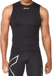 2XU Men's Core Compression Sleeveless Top - Enhance Performance and Recovery