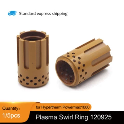 1 5pk 120925 Plasma Swirl Ring 40-80A For Hypertherm Powermax1000 1250 1650