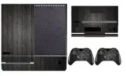 Wood 267 Vinyl Cover Skin Sticker for Xbox One & Kinect & 2 controller skins