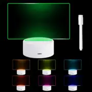 LED Night Light Creative Note Board Christmas Gift USB Power Message Lamp Decor