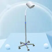W LED Surgical Examination Lamp, Medical Examination Lamp with Mobile Base, Floor Stand Type Surgical Examination Lamp, Mobile Pet-Lamp, Dental-Oral Light Lamp, for Gynaecology Outpatient St