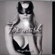 New honey birdette Leather fox mask Rare