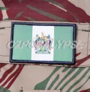 Rhodesian Tactical Flag Patch - Army Zimbabwe Rhodesia Brushstroke Camo Military