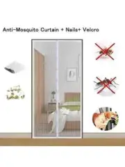 Magnetic Anti-Mosquito Net Anti Bug Fly Mouse Door and Window Screen No Punching