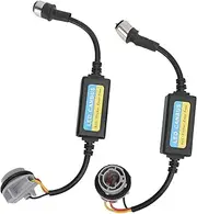 LED Decoder, Lamp Load Resistor 2pcs for 1157 BAY15D, P21/5W Bulbs for Convert Halogen Lamp Into LED
