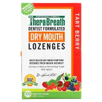 在飛比找iHerb優惠-[iHerb] TheraBreath 乾口含片，無糖，酸櫻