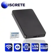 Power Bank Camera WIFI 256GB LIVE Monitoring Phone Nanny Battery Small Powerbank