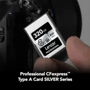Lexar 320GB Professional CFexpress Type A Card SILVER Series Card