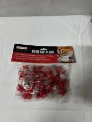 ChefMaster 90216 Beer Tap Plugs w/ Nylon Bristles - 6 Per Pack