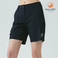 在飛比找蝦皮商城優惠-【Hilltop山頂鳥】抗UV吸濕快乾彈性短褲 女款 黑｜P