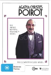 AGATHA CHRISTIES: POIROT SERIES 4 BOX SET: 4 DISC - DVD Series New Region ALL