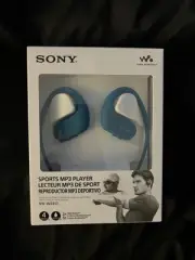 Sony Sports Mp3 Player NW-WS413 NIB L Blue 4GB