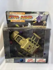 VINTAGE ULTRA RARE STAR RIDER MYSTERY BUMP AND GO SPACESHIP TOY NEW SEALED 1990s