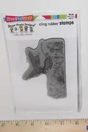 Stampendous Cling Stamps Set - House Mouse Butterfly Soaring
