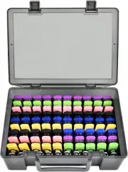 FULLCASE Flash Drive Case USB Memory Stick SD Card Storage Organizer- Grey