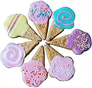 Huds and Toke Little Ice Cream Cone Gourmet Dog Cookies 40 Pieces