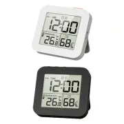 Digital Bathroom Clock, Shower Timer, Waterproof Shower Timer, Large LCD