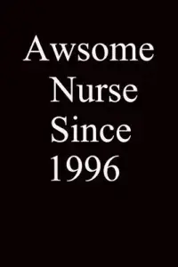 在飛比找博客來優惠-Awsome Nurse Since 1996: Awsom