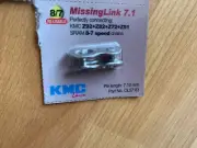 KMC Missing Link 7.1 KMC Z92 Z82 Z72 Z51 SRAM 8-7 Speed Chains Re-Usable