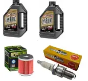 Yamaha YFZ 450 SYN Oil Change Tune Up Kit NGK Spark Plug Oil Filter 2004-2006