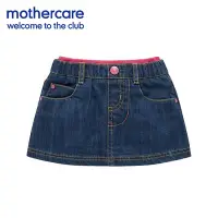 在飛比找Yahoo奇摩購物中心優惠-mothercare 專櫃童裝 亮粉伸縮單寧短裙/牛仔短裙 