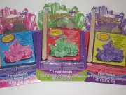 Growing PINK Crystals - Fun Science Toy In Action - Great Kids Science Project