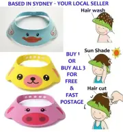Adjustable Baby Shower Hat Kids Toddler Child Bath Shampoo Visor Cap Hair Wash P