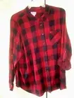 Ladies Plus Red Plaid Blouse Size 3X L. Scott NWT