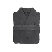 Angove Cotton Robe Charcoal Medium