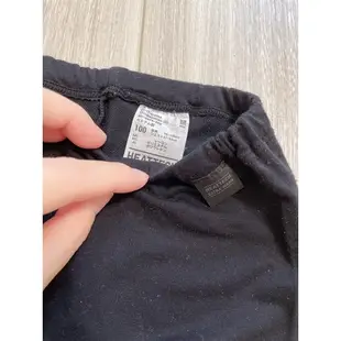 日本uniqlo童保暖褲100cm