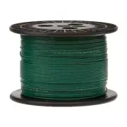 20 AWG Stranded Hook Up Wire, Green, 1000 ft, 0.057" Dia, UL1061, 300V