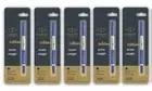 5 X Parker Quink Roller Ball Pen Refills Refill Blue Ink Ultra Fine NIB New