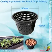 6/12/20 Pcs 5.75" Heavy Duty Cloning Net Pot Hydroponics Plants Grow Mesh Basket