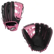SSK ZSLOW DIMPLE 13" Slowpitch Softball Glove ZSD-1300BLKPNK3
