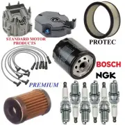 Tune Up Kit Filters Cap Wire Plugs For OLDSMOBILE DELTA 88 V6 3.8L 1981-1985