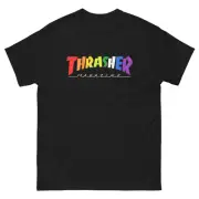 Vintage Thrasher Rainbow Skateboard Magazine Retro Surf Skate 80s 90s Skater