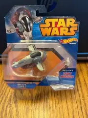 New Hot Wheels Disney Star Wars Die-Cast Boba Fett's Slave I by Mattel 2014