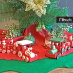 全新木製聖誕火車最佳木製聖誕裝飾品