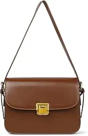 [MSGHER] Women's Shoulder Bag Messenger Handbag Preppy Style Female Crossbody Bag Retro Envelope Purse Designer Briefcase