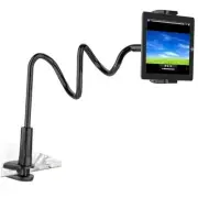 Gooseneck Kindle Tablet iPad Holder Stand for Bed, Flexible Arm Mount for