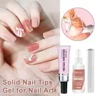 Magic-Solid Nail Glue Kit 3-In-1 Nail Art Kits For Nail on Tip Press Nails* S2F6