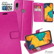 Pink Wallet Flip Card Slot Leather Case Cover For Samsung Galaxy A20 A30 A50