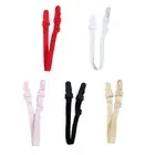 Pack of 2 Women Adjustable Bra Strap Clips Nonslip Elastic Holder for Secure Fit