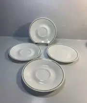 Lot of 4 Vintage Corelle Spice Of Life Saucers 6.25"