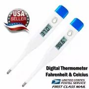 Digital LCD Thermometer Medical Baby Adult Fever Kids Safe Ear Mouth Fahrenheit