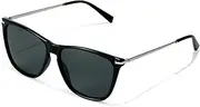 [Hawkers] Unisex One Crosswalk Sunglasses Black Dark Adult, Black Dark, Adult