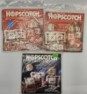 Hopscotch Cross Stitch Material - 3 packages 1 Tartan Plaid 2 other colors 15x15